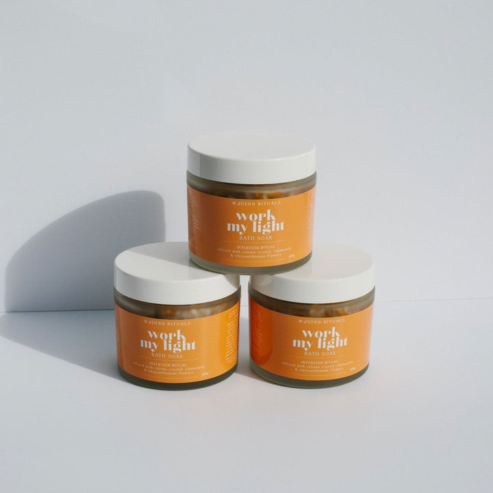 Work My Light - Bath Salts - Modern Rituals - eKo NZ - 