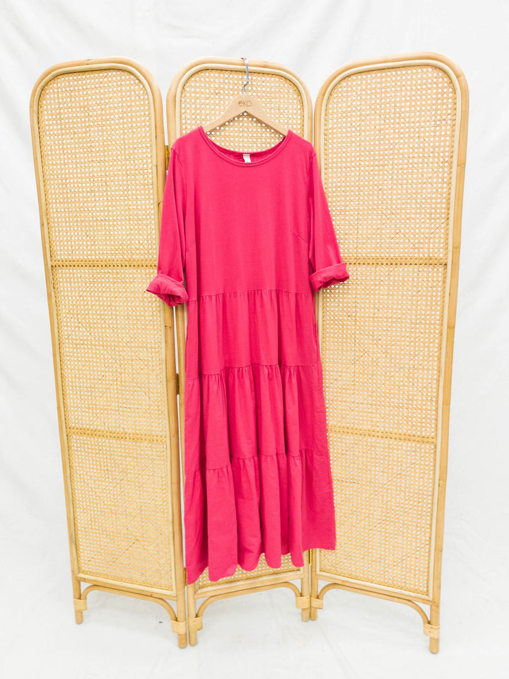 Wt Tiered Dress - eKo NZ - 