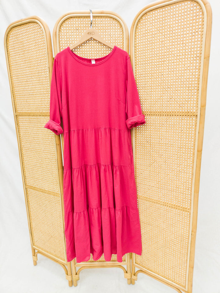 Wt Tiered Dress - eKo NZ - 