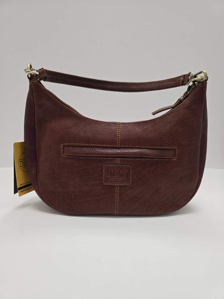 Leather Crescent Bag