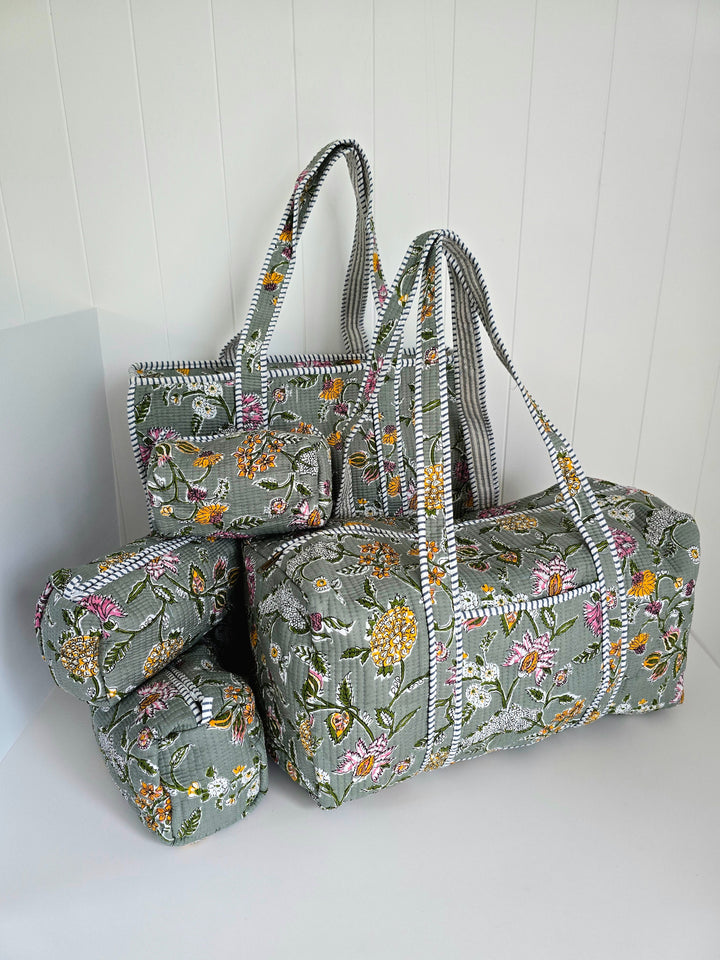 Whispering Floral Tote