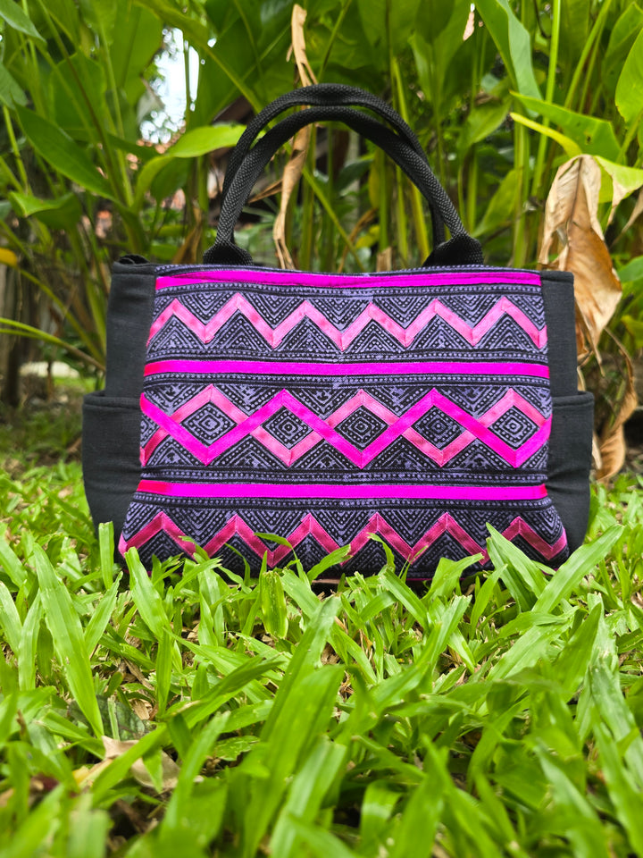Mae Hmong Hand-Stitched Bag