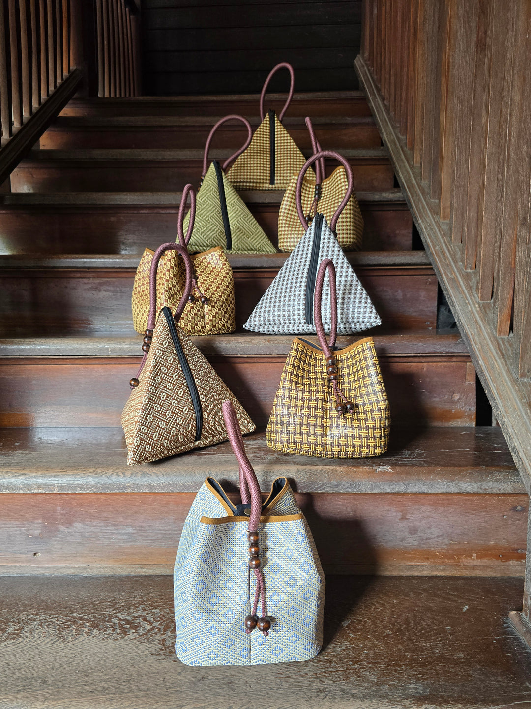 Resort Weave Horizon Bag - Sky Mossaic