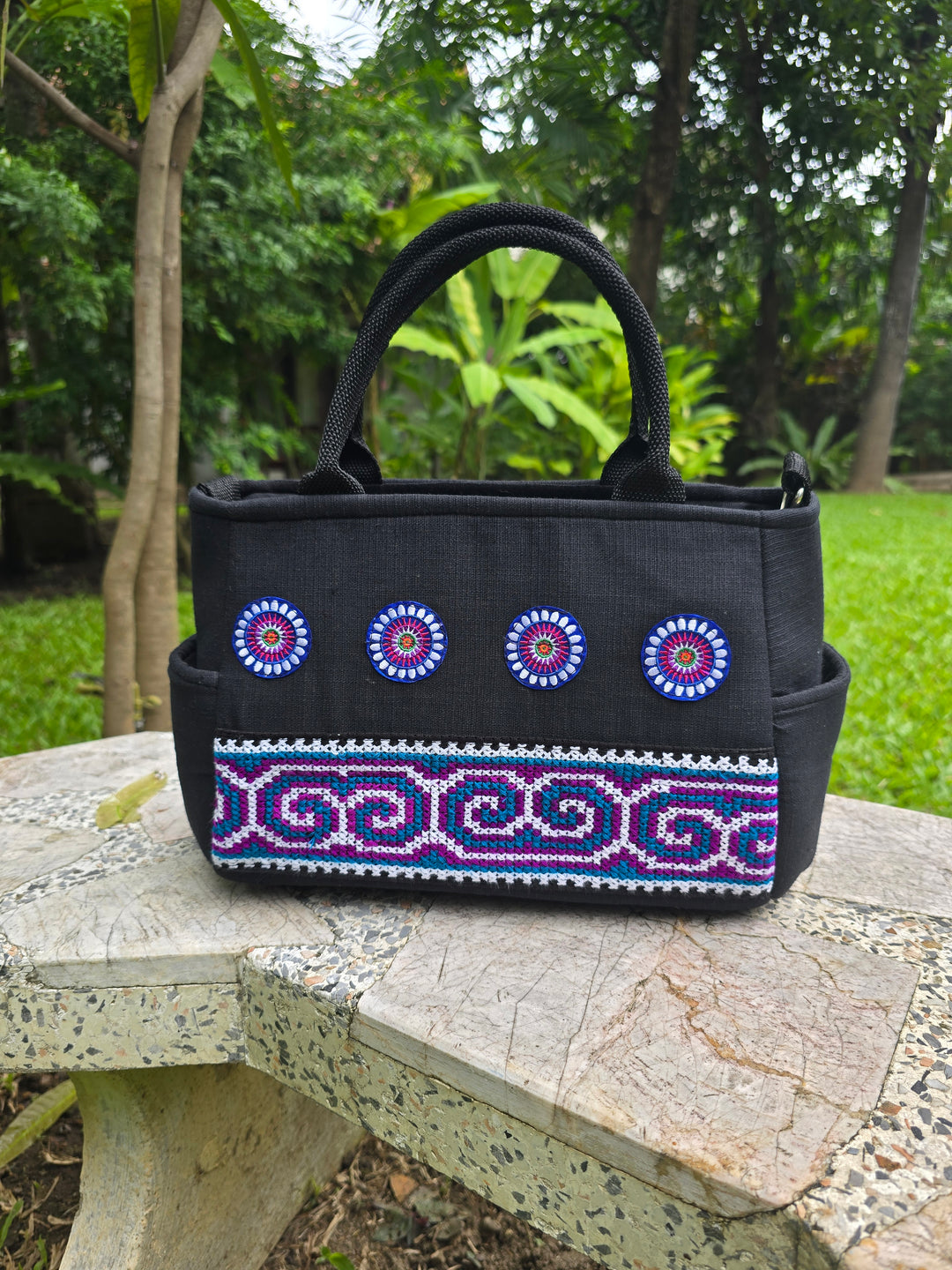 Indira Hmong Hand-Stitched Bag