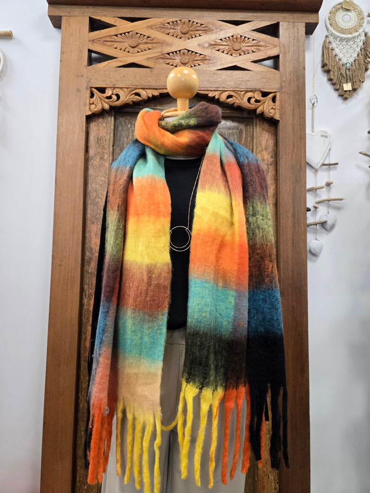 Amber & Azure Scarf