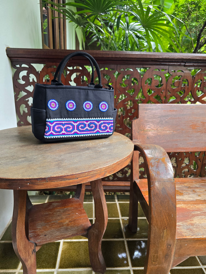 Indira Hmong Hand-Stitched Bag