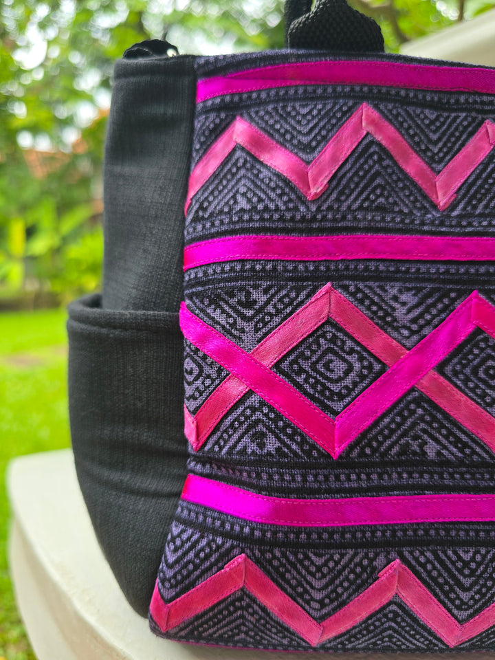 Mae Hmong Hand-Stitched Bag