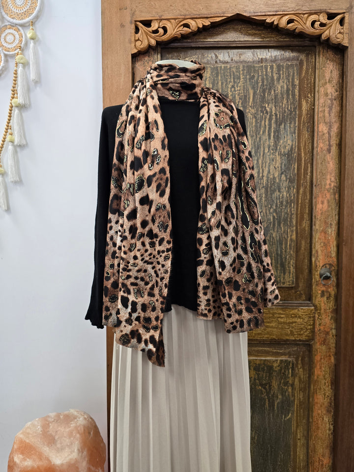 Leopard Scarf