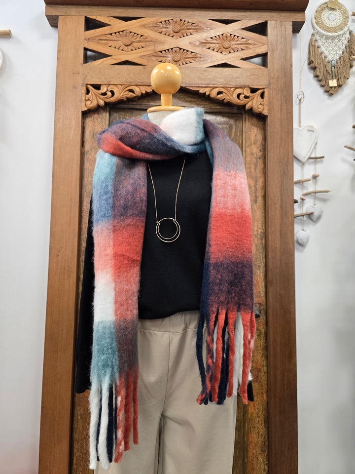 Amber & Azure Scarf