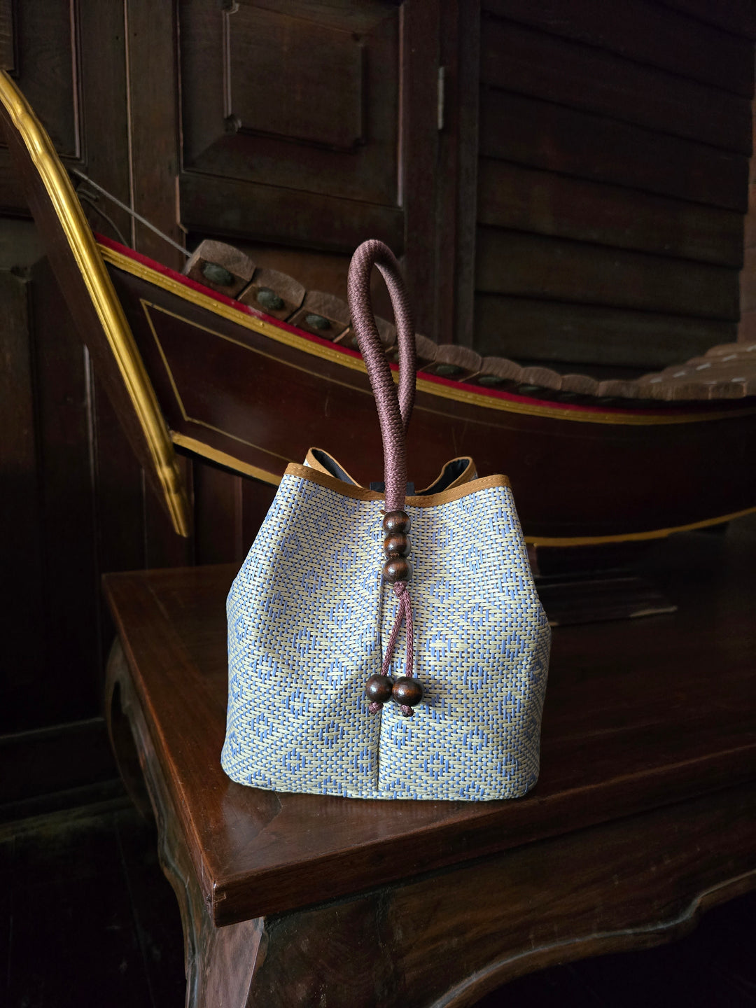 Resort Weave Horizon Bag - Sky Mossaic