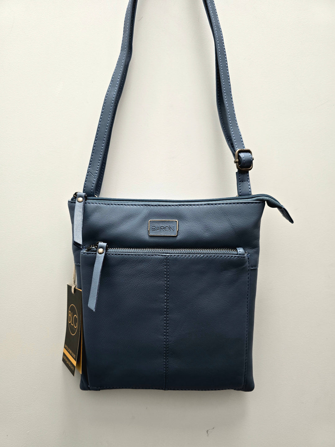 Leather Pocket XBody Bag
