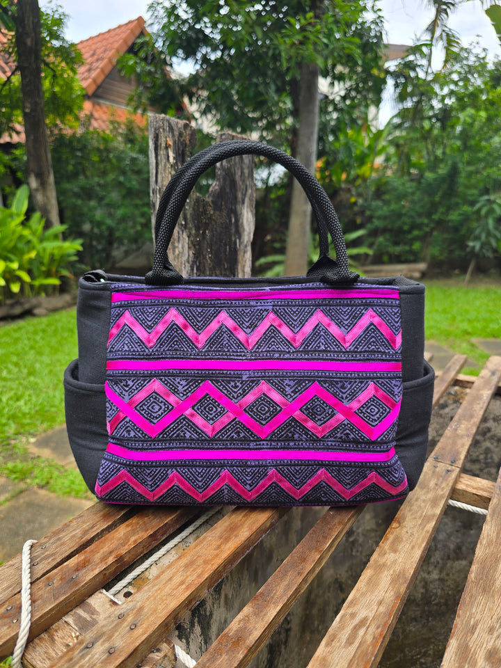 Mae Hmong Hand-Stitched Bag