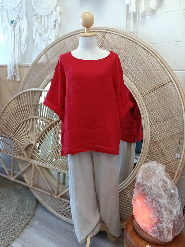Classic Linen Top - Last One