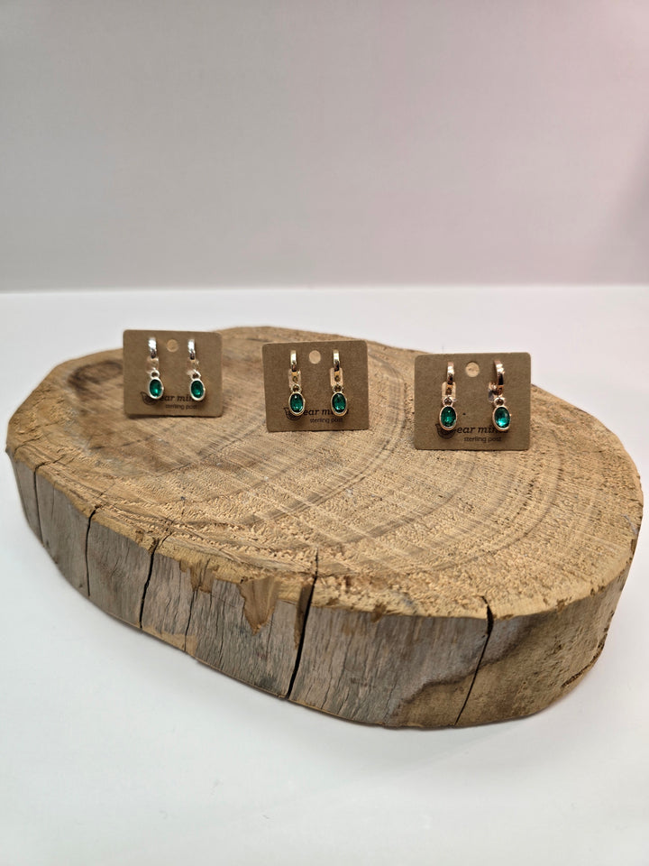 Emerald Glow Earrings