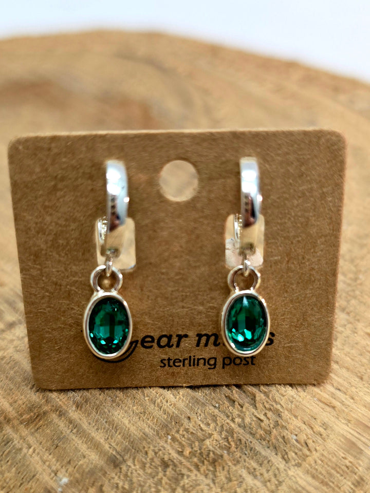 Emerald Glow Earrings