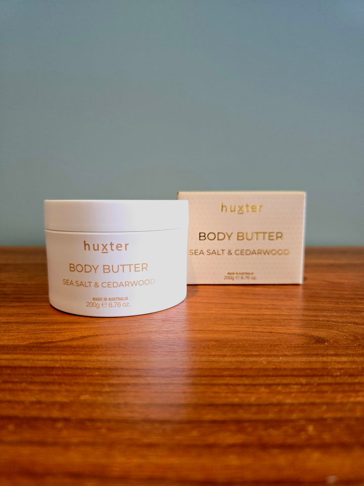 Huxter Body Butter Sea Salt Cedarwood