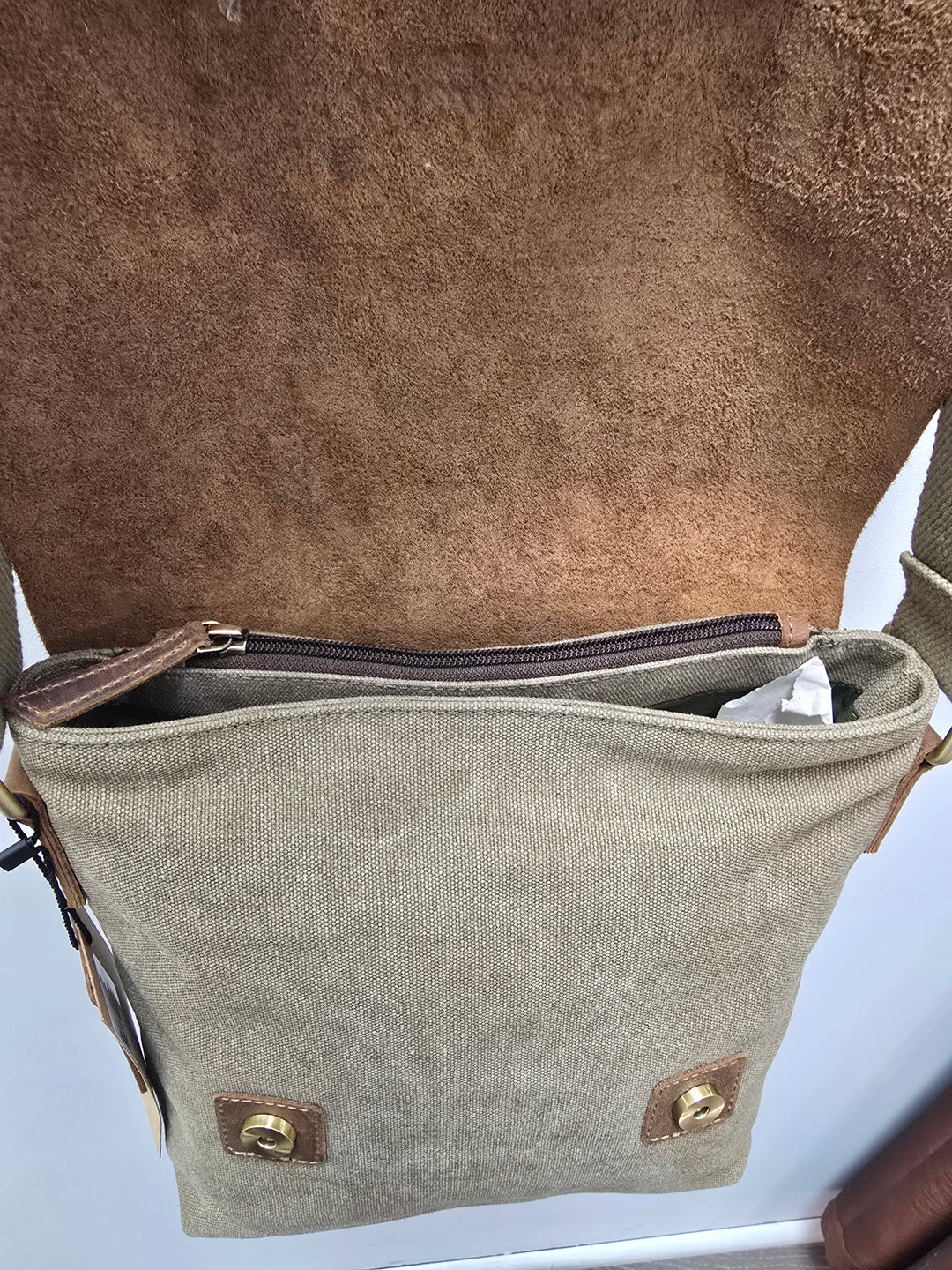 Canvas Messenger Bag