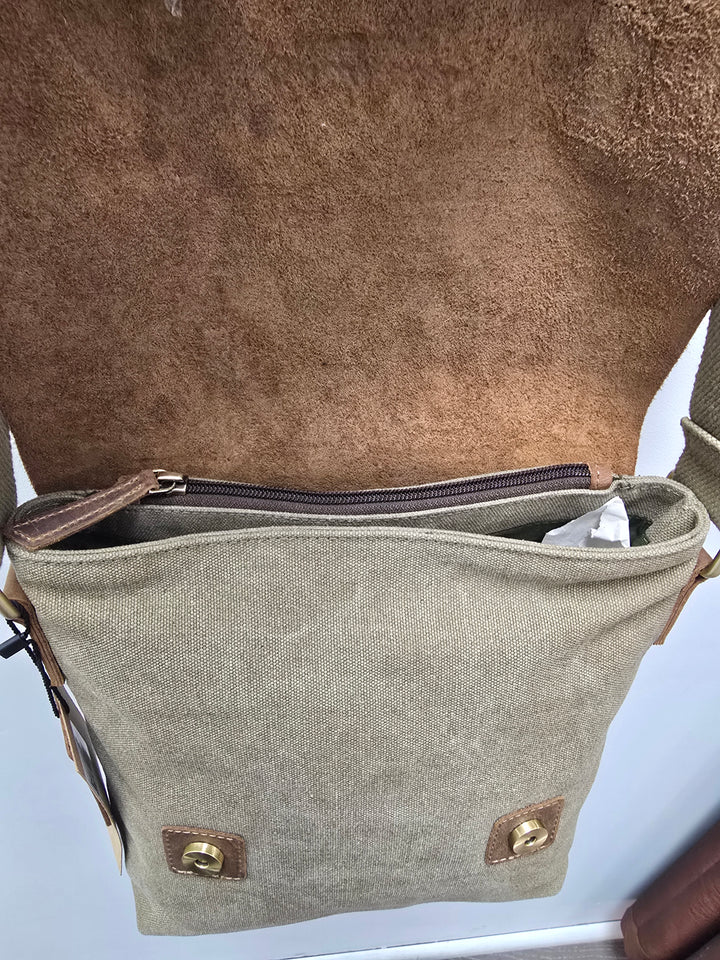 Canvas Messenger Bag
