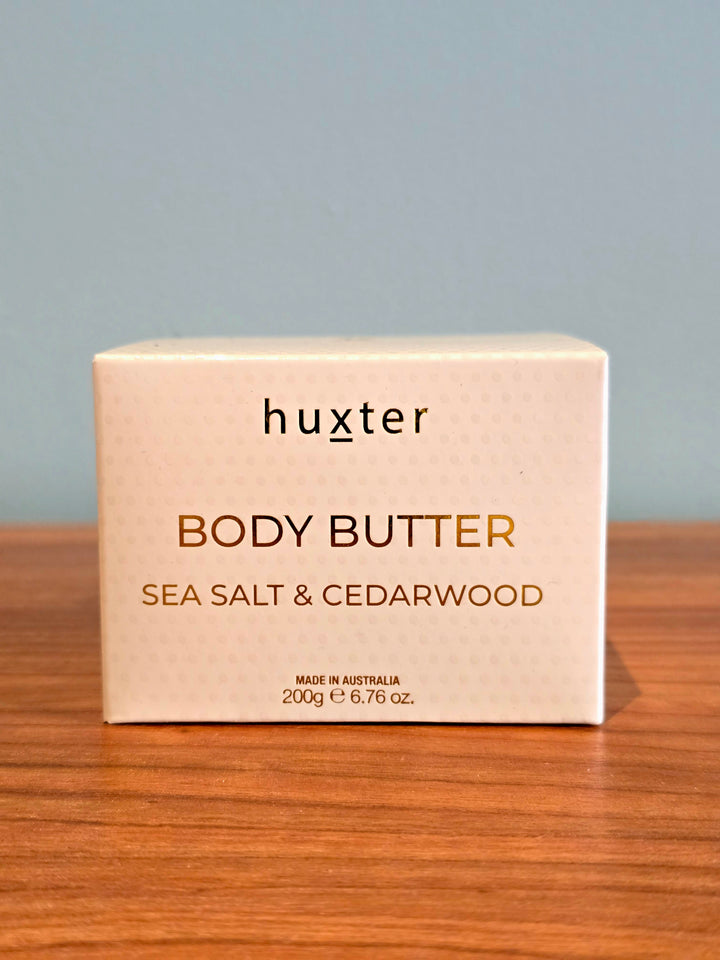 Huxter Body Butter Sea Salt Cedarwood