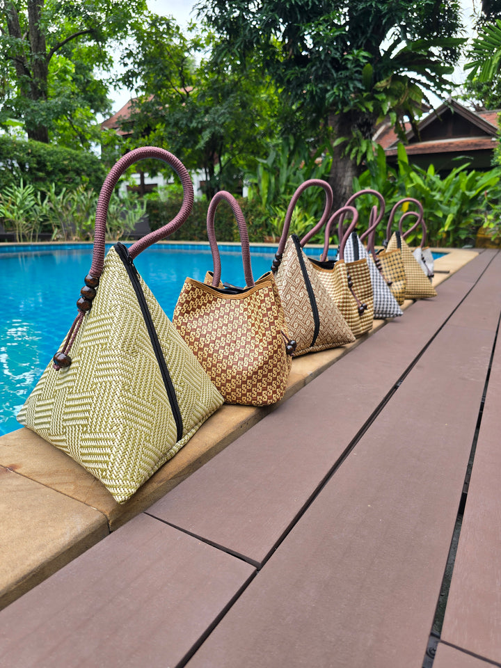 Resort Weave Peak Bag - Sage Mist