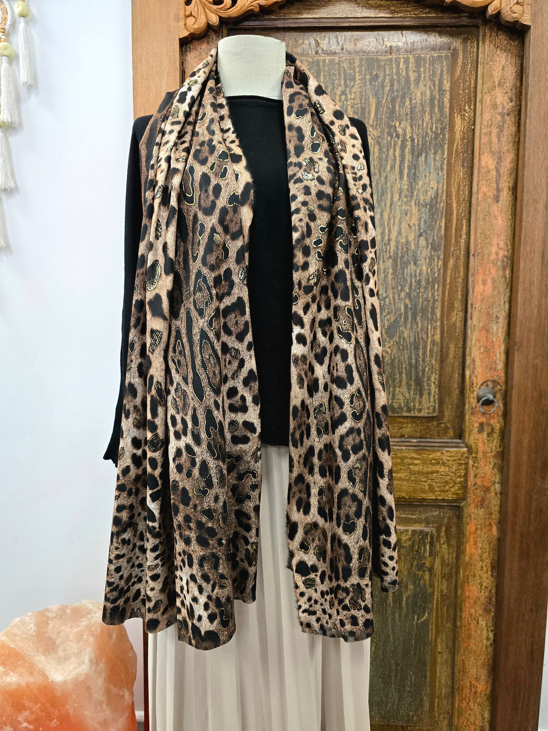 Leopard Scarf
