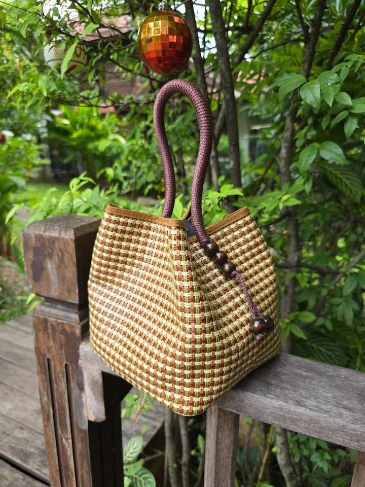 Resort Weave Horizon Bag - Honey Basket