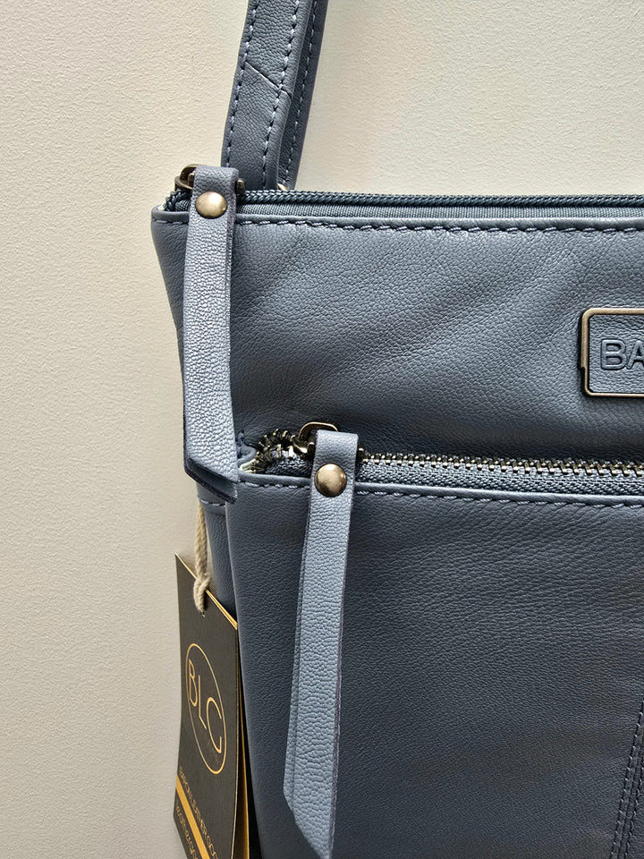 Leather Pocket XBody Bag