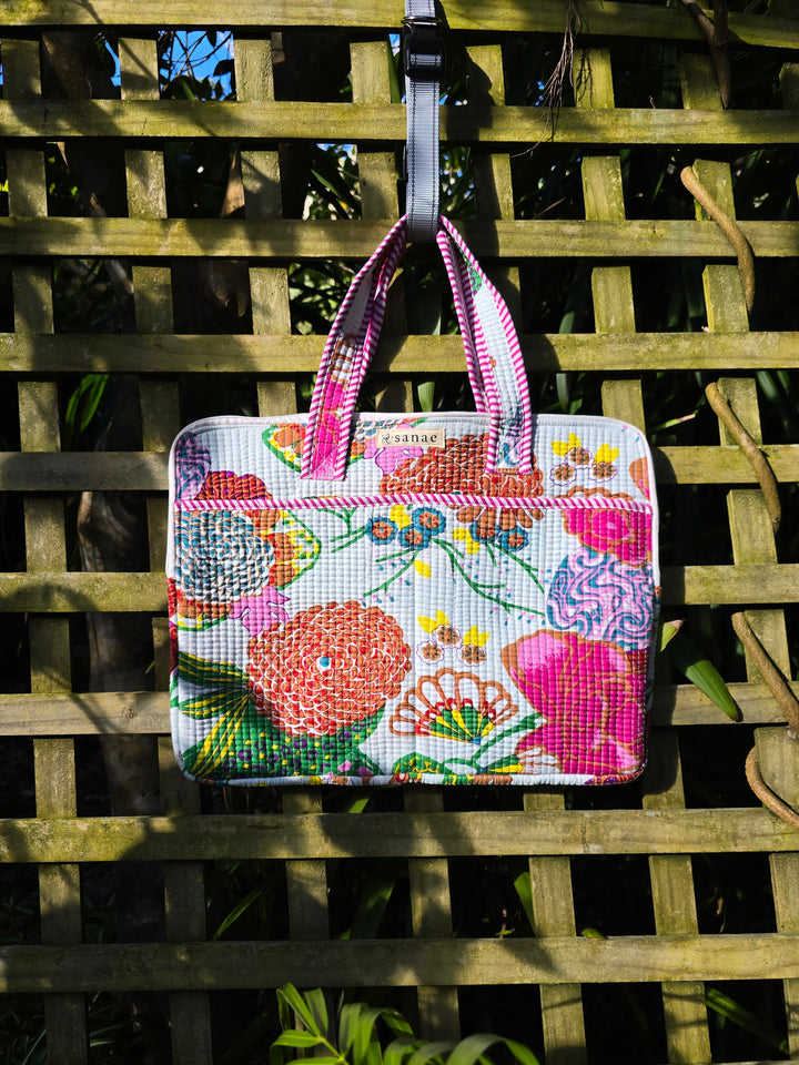 Cotton Blossom Laptop Bag