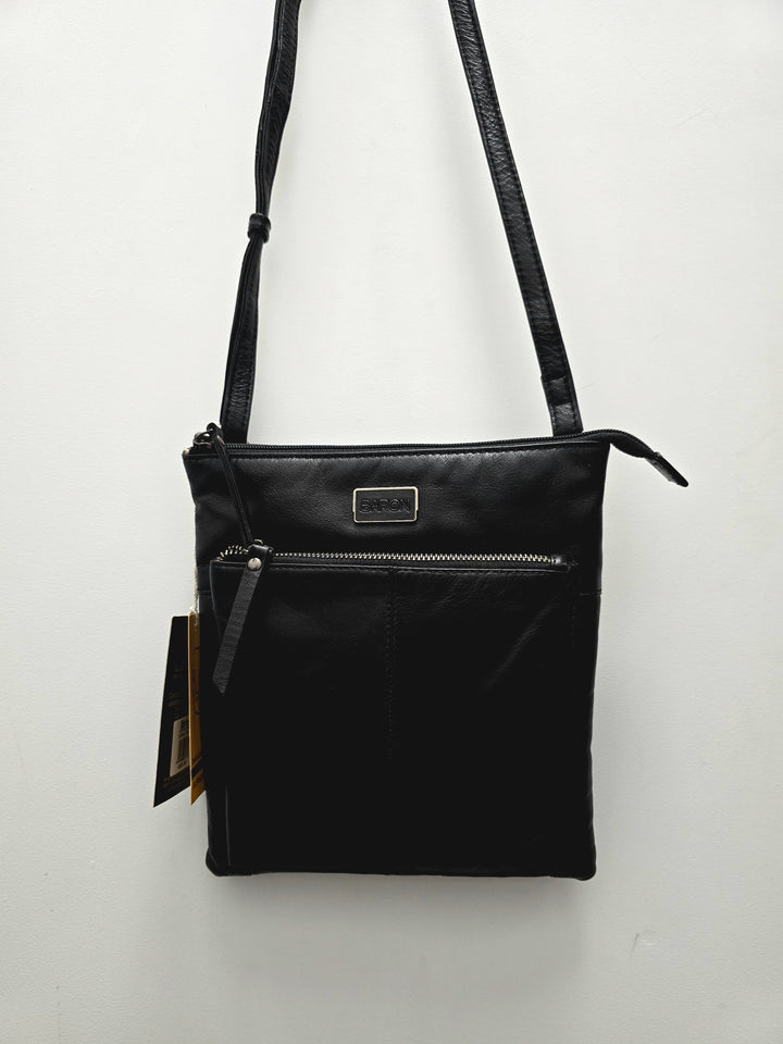Leather Pocket XBody Bag