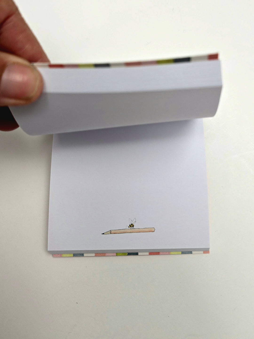 Bee Flowers Notepad - Affirmations