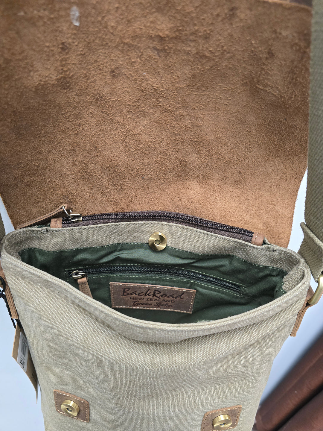 Canvas Messenger Bag