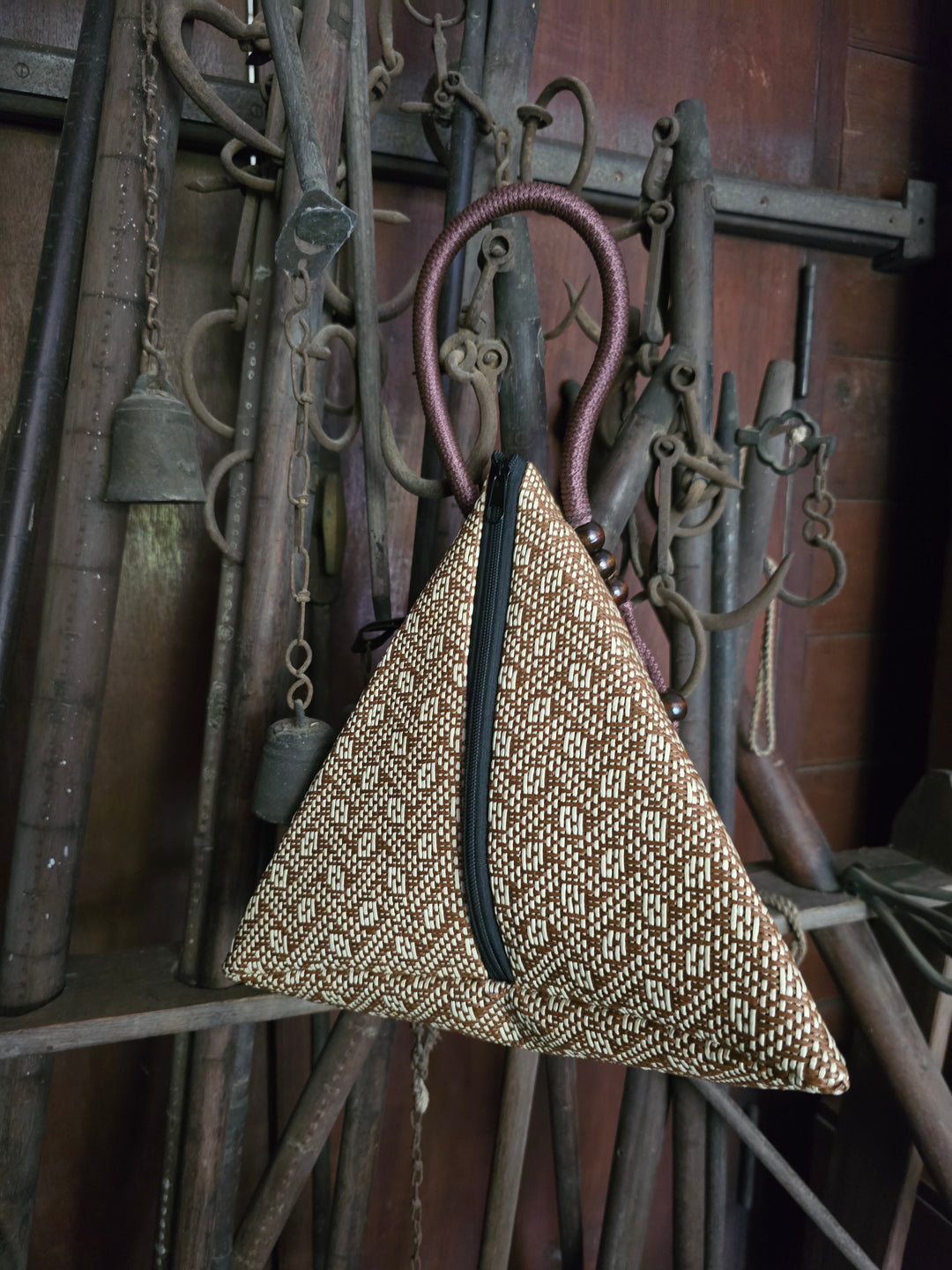 Resort Weave Peak Bag - Espresso Basket