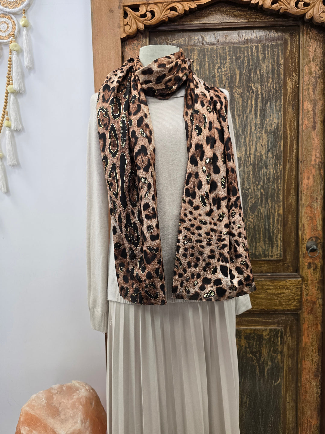 Leopard Scarf