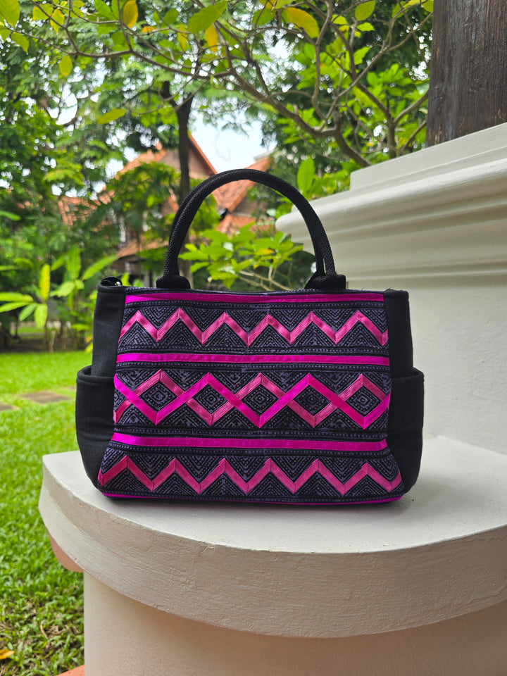 Mae Hmong Hand-Stitched Bag