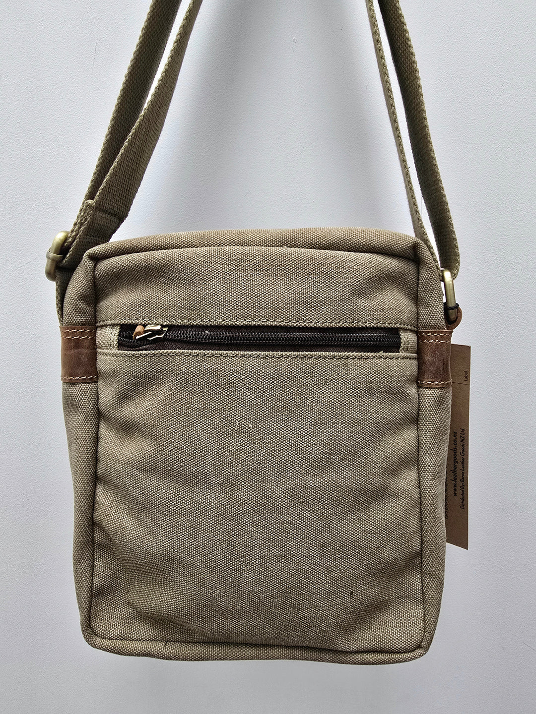 Canvas Messenger Bag Small