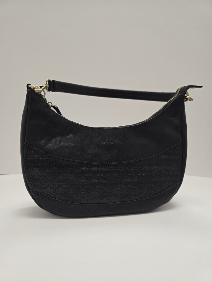 Leather Crescent Bag