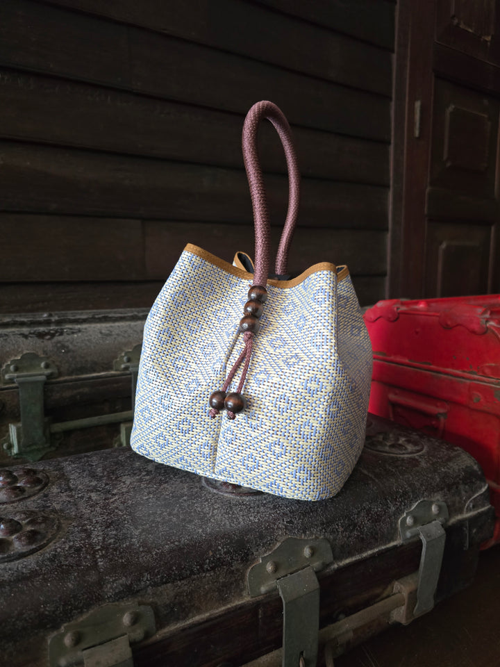 Resort Weave Horizon Bag - Sky Mossaic