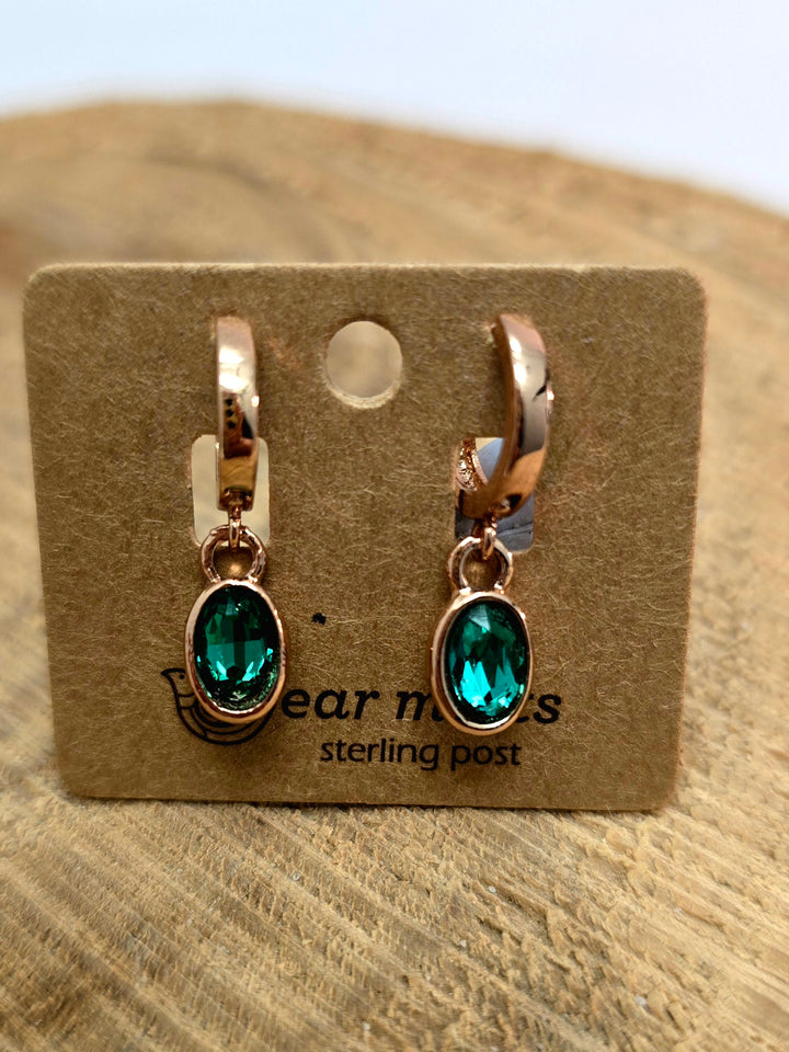 Emerald Glow Earrings