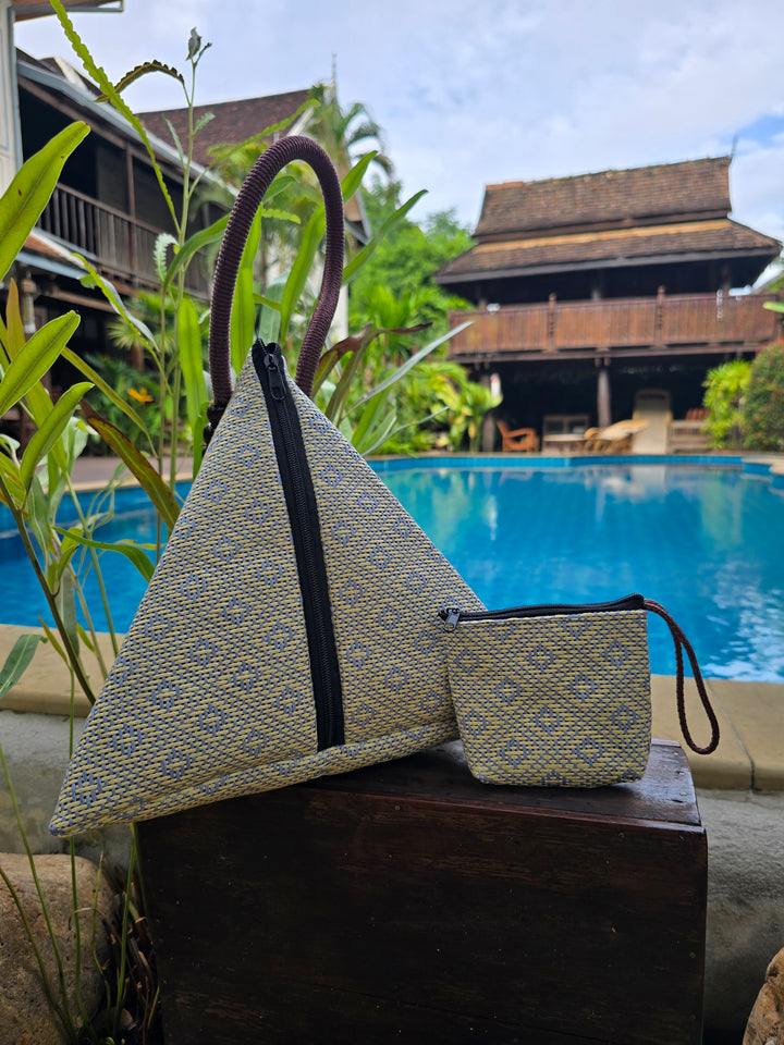 Resort Weave Peak Bag - Sky Mossaic