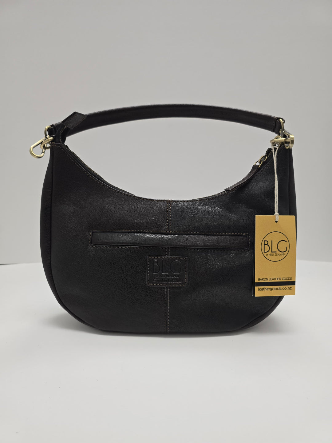 Leather Crescent Bag