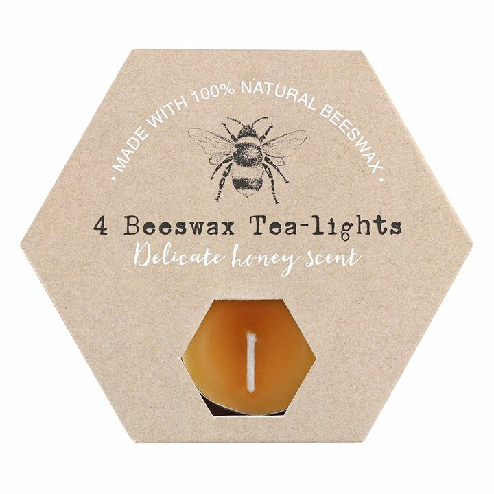 4 Beeswax Tea-Lights
