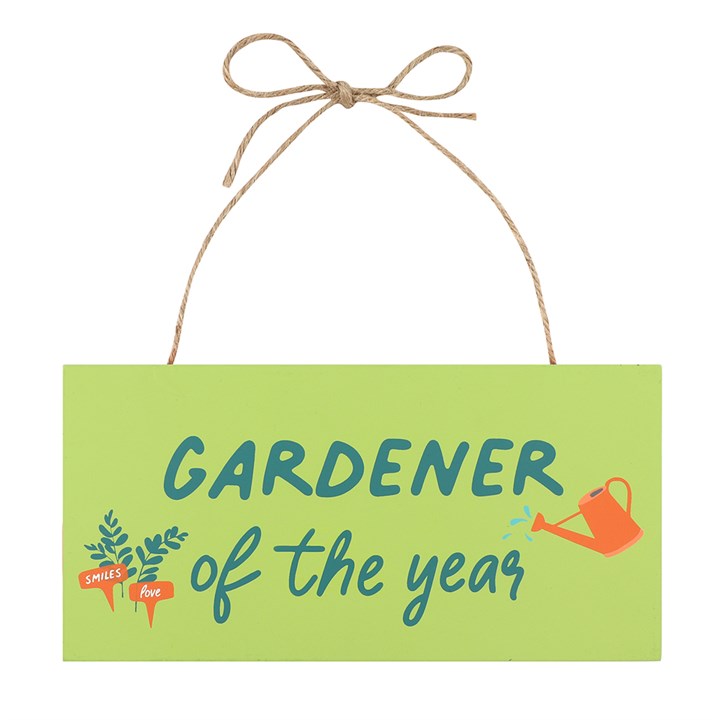 Gardner Of The Year Plaque Lime