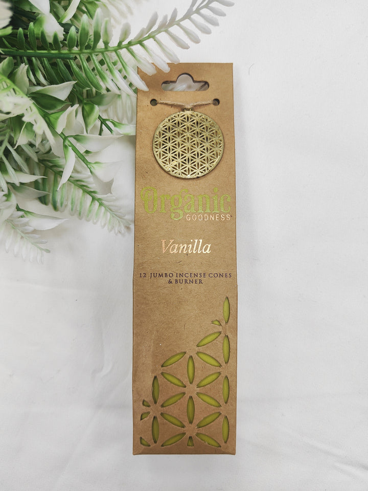 Organic Jumbo Cones - Vanilla