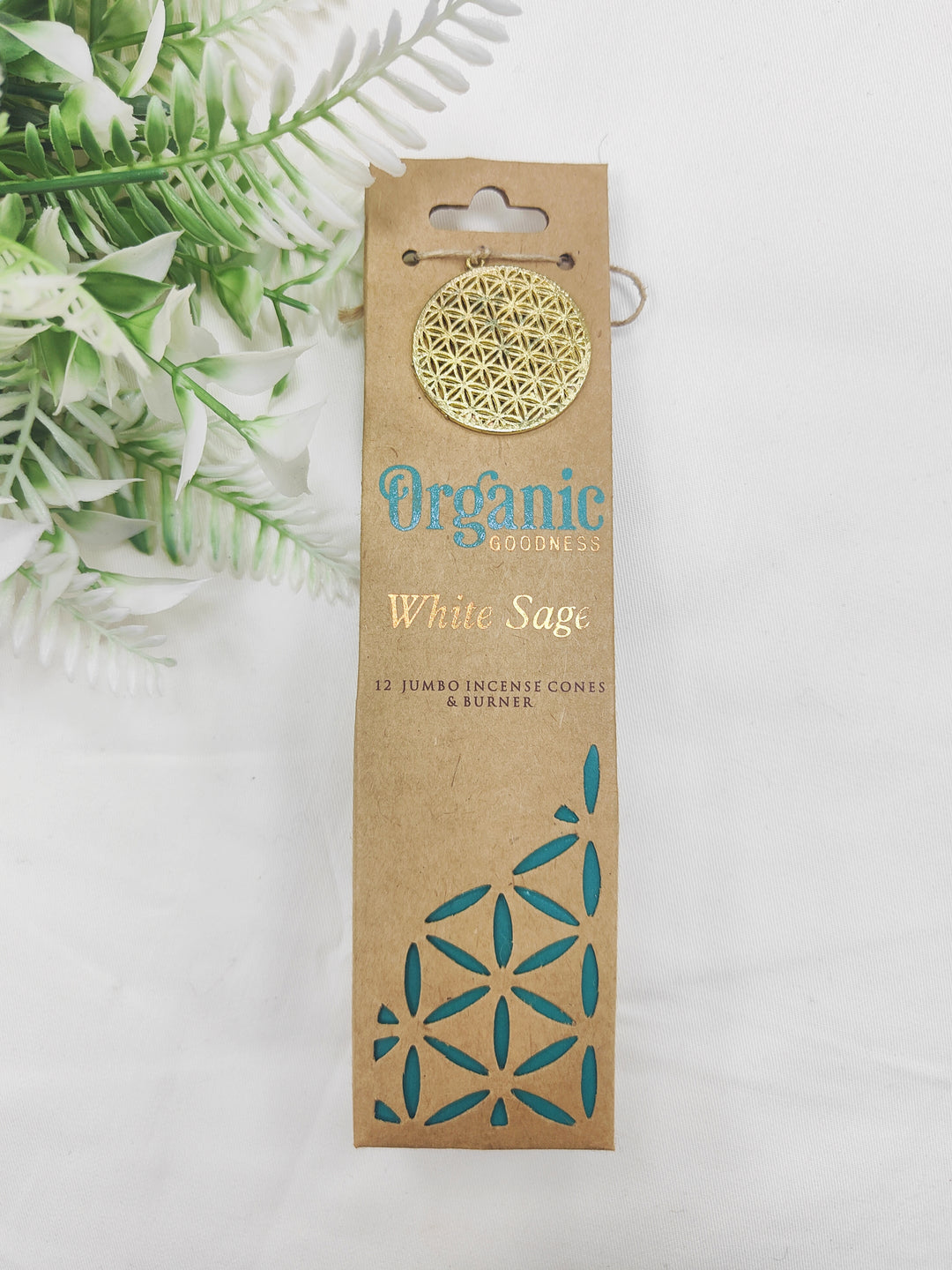 Organic Jumbo Cones - White Sage
