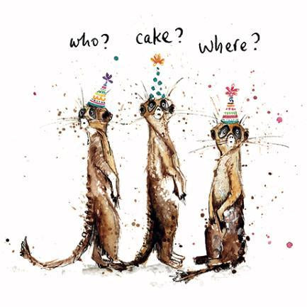 Who? Cake? Where? Emko Card