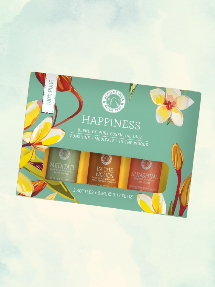 Happiness 3 Pack Essential Oil blend